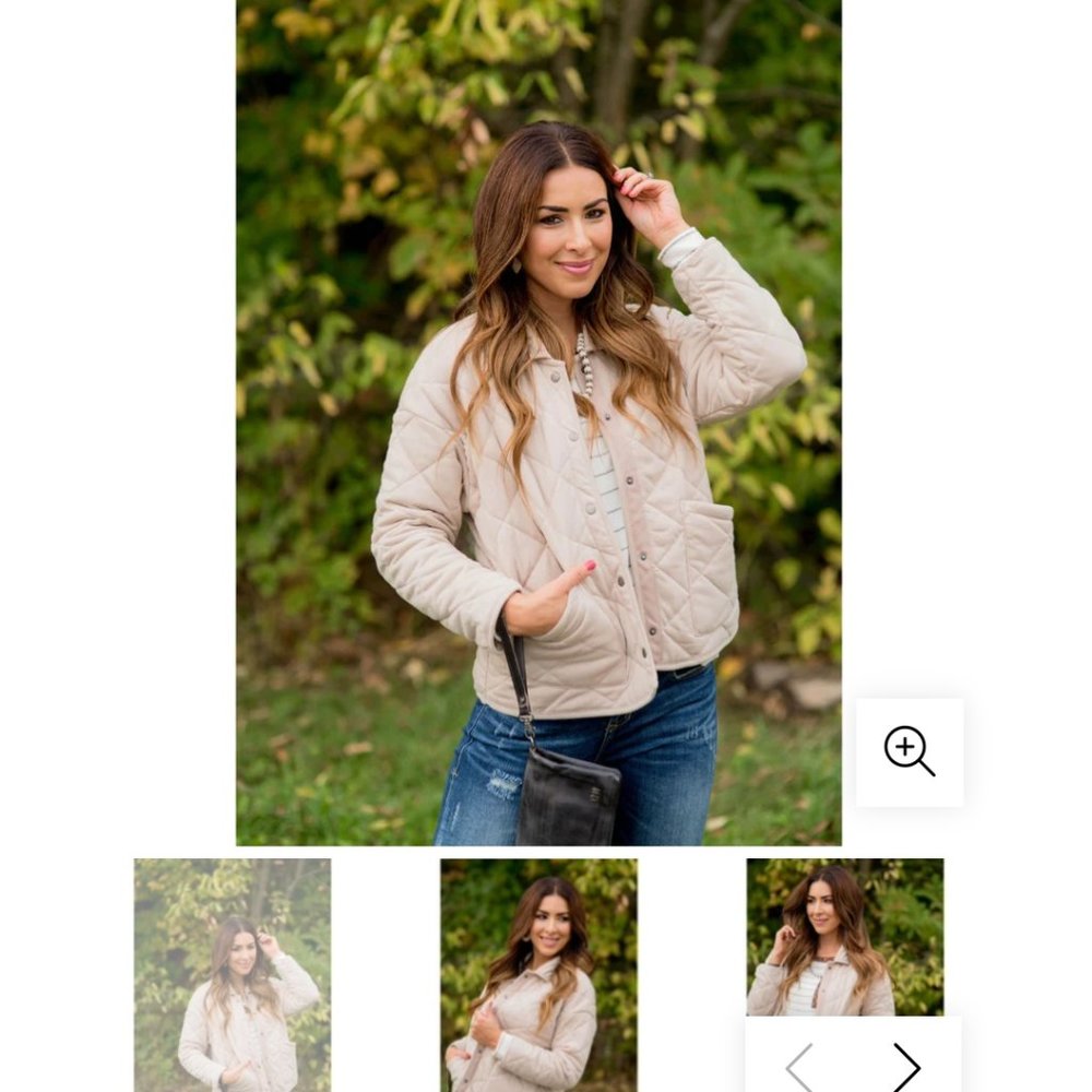 Quilt Puff Jacket- Betsey's Boutique Shop